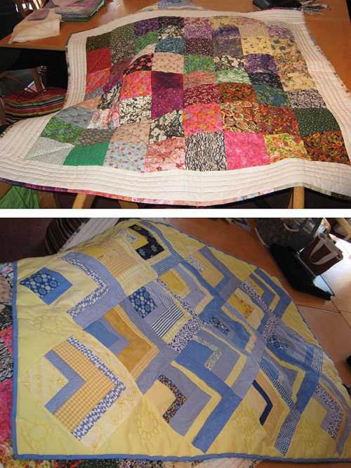 Scrappy quilts