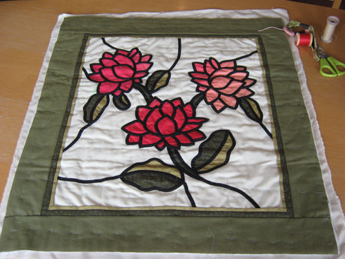 Stained Glass quilt by Anne N